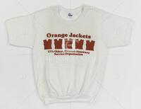 Sweatshirt: "Orange Jackets – UT's Oldest, Women's Honorary Service Organization," undated
