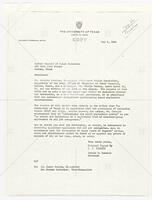 Letter from Joseph C. Kennedy to the Austin Council of Human Relations concerning compliance review of UT by the Navy