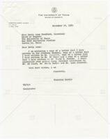 Letter from Thornton Hardie to Betty Anne Thedford