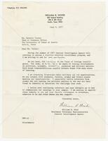 Letter from William B. Wood to Ms. Beverly Tucker, regarding CIA continuing to pursue a vigorous minority recruitment program