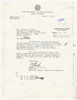 Letter from Frank C. Erwin, Jr. to Vincent R. DiNino