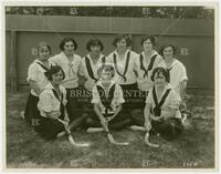 Photograph of the Girls Hockey Team