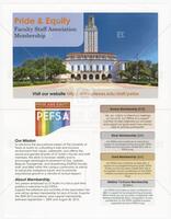 Info sheet on the UT Pride and Equity Faculty Staff Association