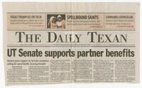 UT Senate supports partner benefits