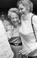 Photograph of Ann Richards, Molly Ivins