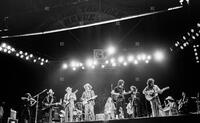 Photograph of Bob Dylan, Hurricane Carter Benefit