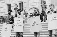 Photograph of South Africa protest