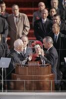 President Lyndon Johnson inauguration