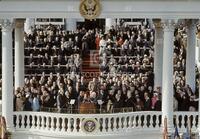 President Lyndon Johnson inauguration