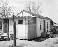 A house where two adults and eight children live.