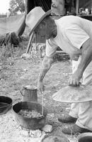 The cook at the camp