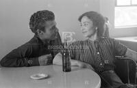 A couple in a beer parlor. San Angelo, Texas.