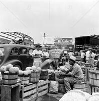 The produce market