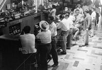 Interior of a bar