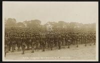 Gen. Parker Reviewing U.S. Infantry