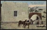 Mexican Adobe Home with Bake Ovens in Front