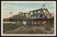 International Bridge Across the Rio Grande, Between Brownsville, Texas and Matamoros, Mexico