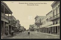 Elizabeth Street, Looking Toward Fort Brown, Brownsville, Texas