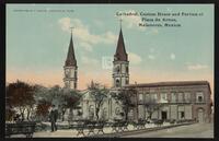 Cathedral, Custom House and Portion of Plaza de Armas, Matamoros, Mexico
