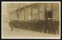 Capt. Hermosillo and His Company of Infantry. He Was Killed By Another Officer