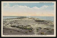 Camping in Shelter Tents on General Taylors Old Camp Ground at Point Isabel, Texas