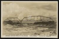 Bridge Across Arroyo Colorado. Harlingen, Texas