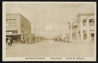 Business Corners. Harlingen, Texas