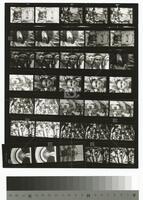 Photographic contact sheet of a Carnival celebration, 1964