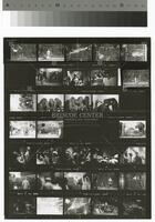 Photographic contact sheet of the Barnum and Bailey Circus