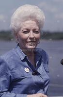 Photograph of Ann Richards speaking, 1993