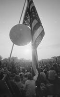 Photograph of protesters at the May Day protests, May 1, 1971