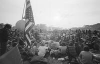 Photograph of protesters at the May Day protests, May 1, 1971
