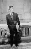 Photograph of Daniel Ellsberg at the U.S. Senate Watergate Committee hearings, May 17, 1973