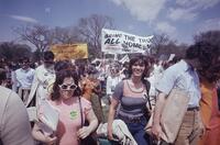 Photograph of Vietnam War protesters, April 24, 1971