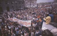 Photograph of Vietnam War protesters, April 24, 1971