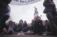 Photograph of Vietnam War protesters, April 24, 1971