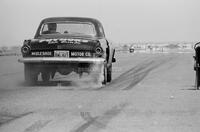 Photograph of a drag race, 1966