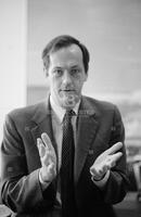 Photograph of Bill Bradley, 1987