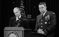 Photograph of Dick Cheney and  Colin Powell, 1990