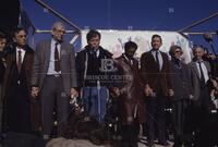 Anti-nuclear test rally in Mercury, Nevada,Time; February 5, 1987