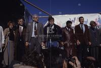 Anti-nuclear test rally in Mercury, Nevada,Time; February 5, 1987