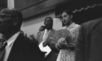 Rosa Parks and Ralph Abernathy