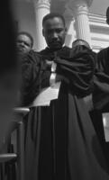 Martin Luther King, Jr. at Alabama state capitol