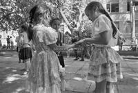 Photograph of children dancing