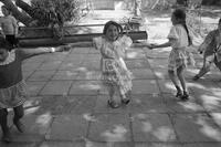 Photograph of children dancing