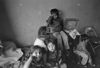 Photograph of children on the Rosebud Reservation