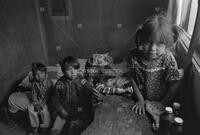 Photograph of children on the Rosebud Reservation