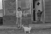 Photograph of children on the Rosebud Reservation