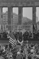 Photograph of Ronald Reagan in West Germany, June 12, 1987