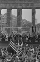 Photograph of Ronald Reagan in West Germany, June 12, 1987